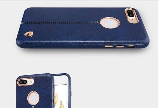 Nillkin Englon Leder Case iPhone 7 Plus Blau