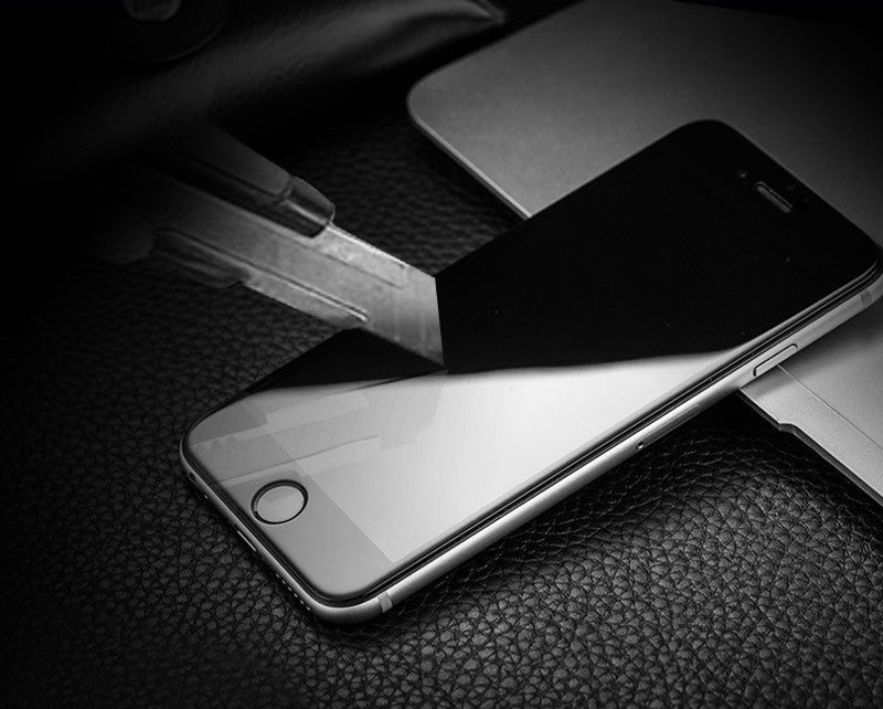 4D FULL 9H Panzerglas TEMPERED Folie iPhone 7 Plus weiss