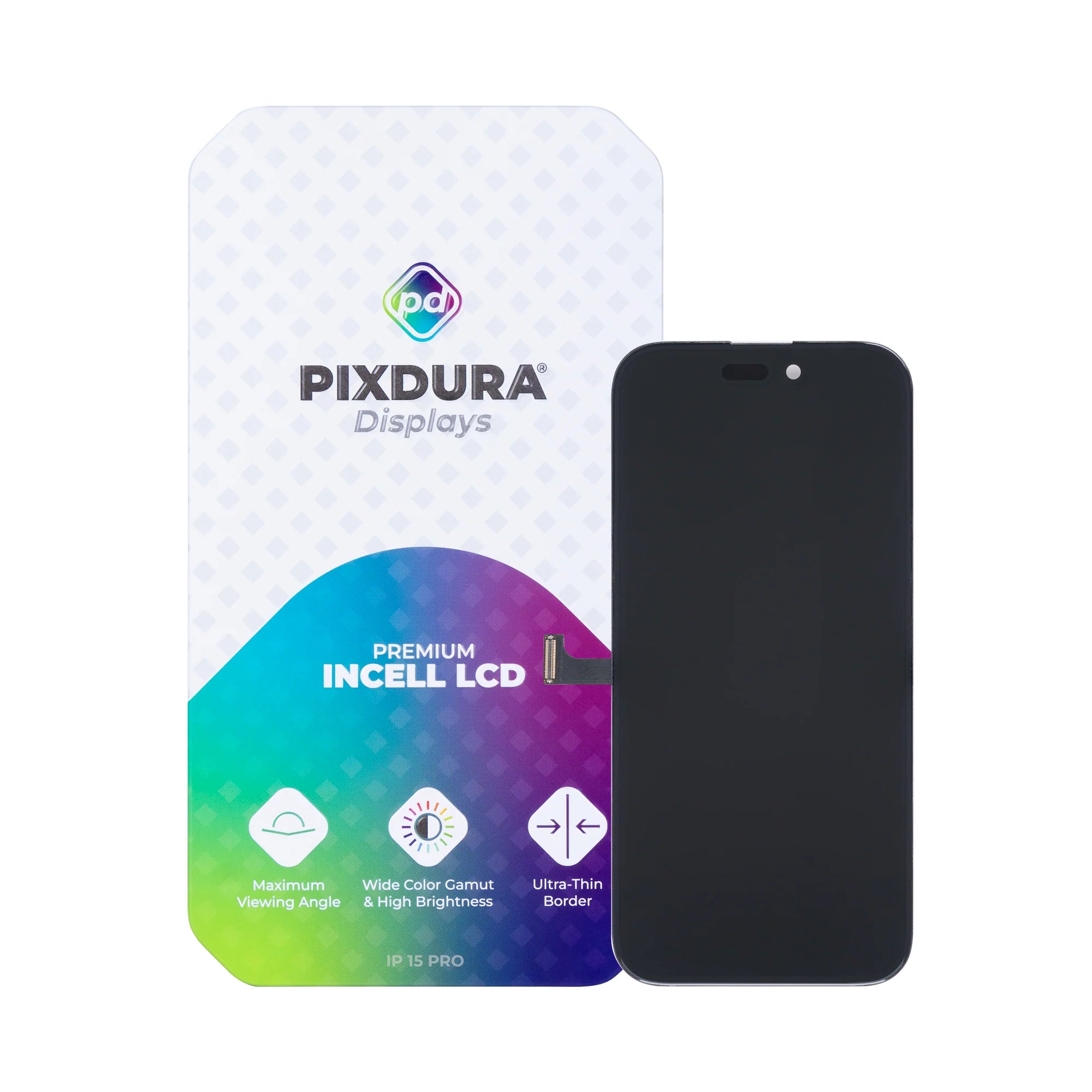 iPhone 15 Pro – Pixdura Premium Display/In-Cell LCD
