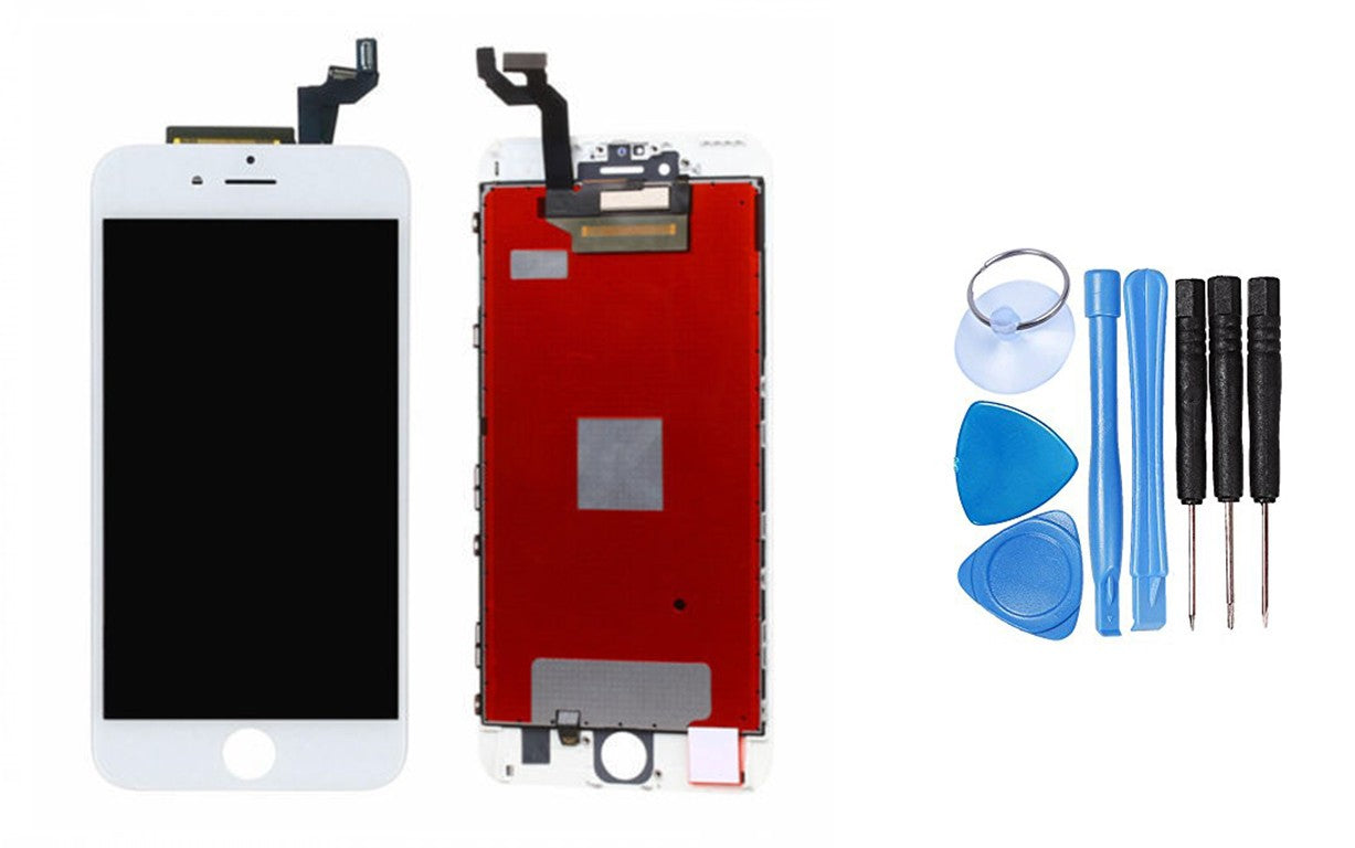 Weiss LCD AAA Display iPhone 6S Werkzeug