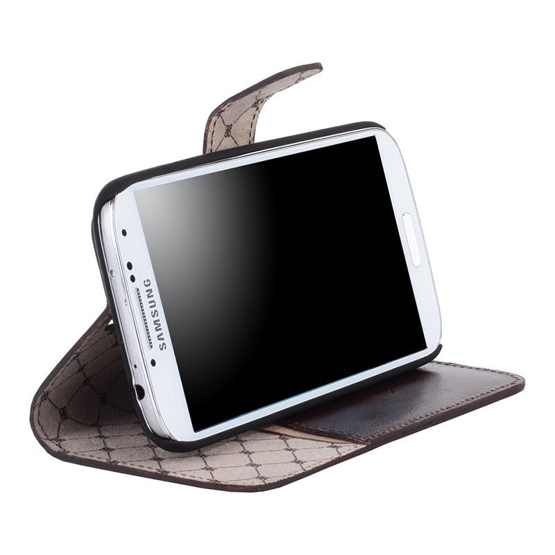 Bouletta WalletCase Book Leder Galaxy S4