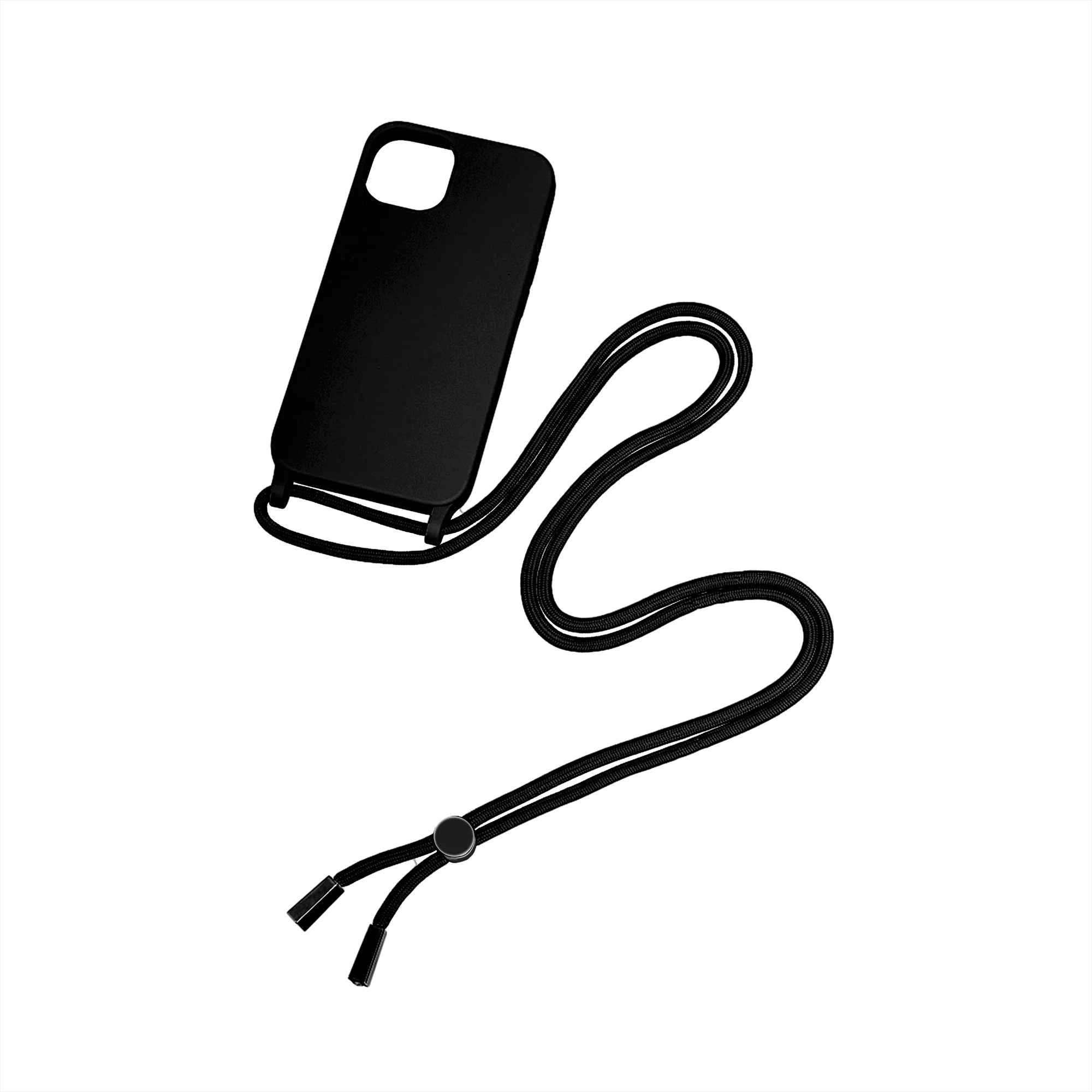 Rixus TPU Halsketten Handyhülle für iPhone 11 – Schwarz - Phonebazaar