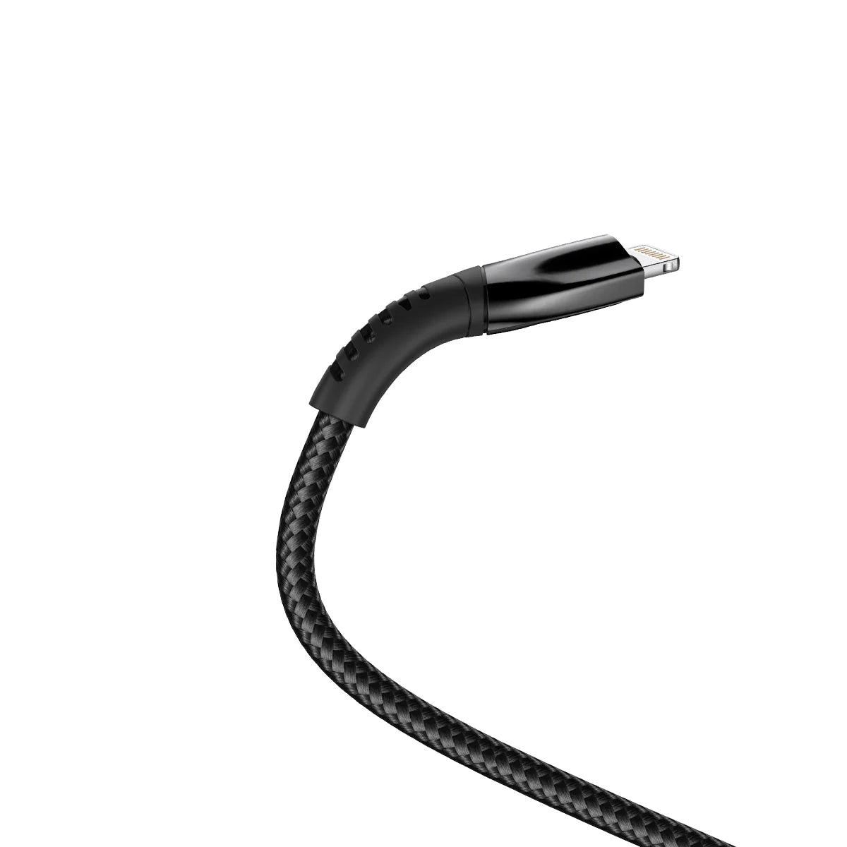 Rixus USB-C zu Lightning Kabel (100cm, Schwarz) – Auto Disconnect, 20W - Phonebazaar