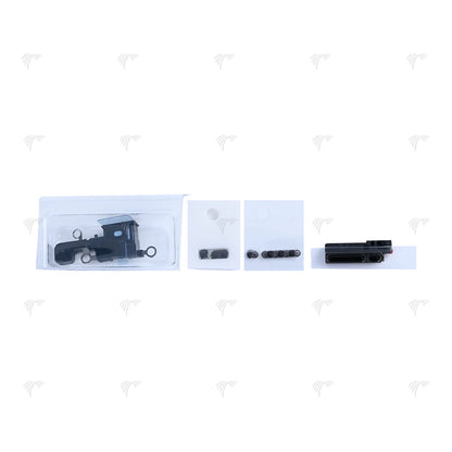 Für iPhone 16 Lautsprecher-/Mikrofon-Netzgitter-Set, Weiss, Schwarz (10er-Pack)