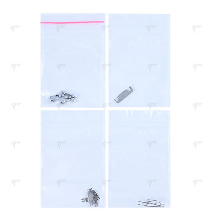 Für iPhone 16 Pro, 16 Pro Max Seitentasten-Set (4 Stück)Weiss, Schwarz, Rosa, Grün