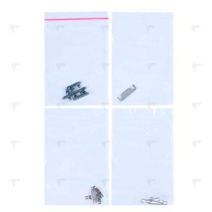 Für iPhone 16 Pro, 16 Pro Max Seitentasten-Set (4 Stück)Weiss, Schwarz, Rosa, Grün