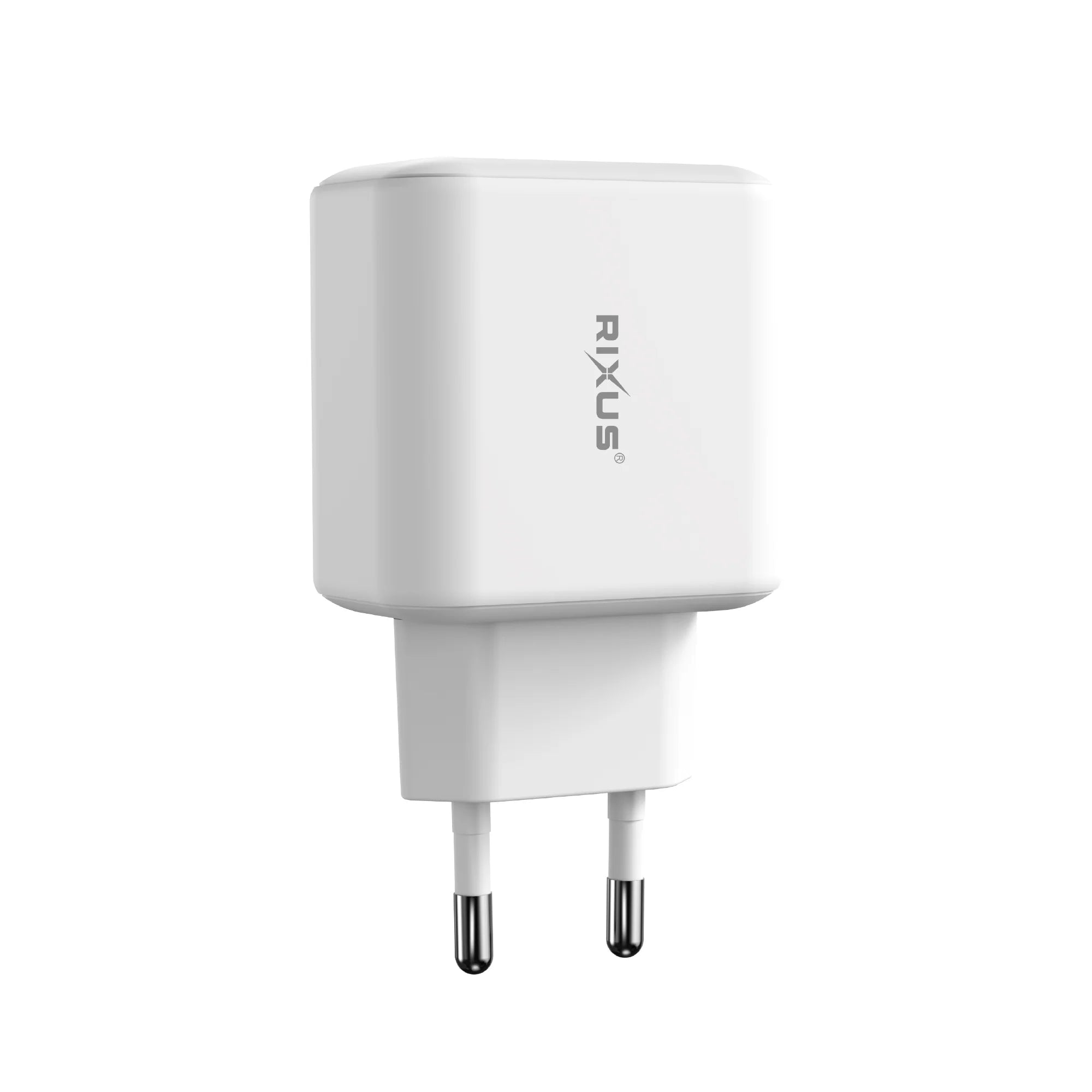 Rixus 33W GaN Doppel USB-C Power Adapter – Weiss - Phonebazaar