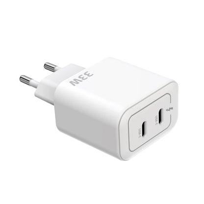 Rixus 33W GaN Doppel USB-C Power Adapter – Weiss - Phonebazaar