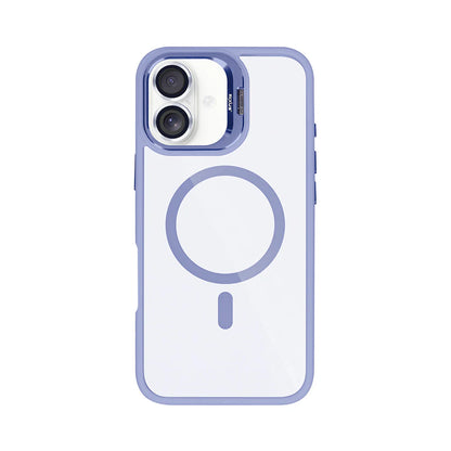 Rixus iPhone 17 Case – MagSafe mit Kamera Glas Schutz Light Purple