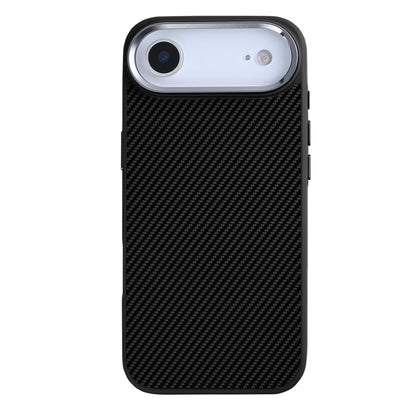 Rixus Mag Carbon MagSafe Schutzhülle für Apple iPhone 17 Air – Titanium Schwarz