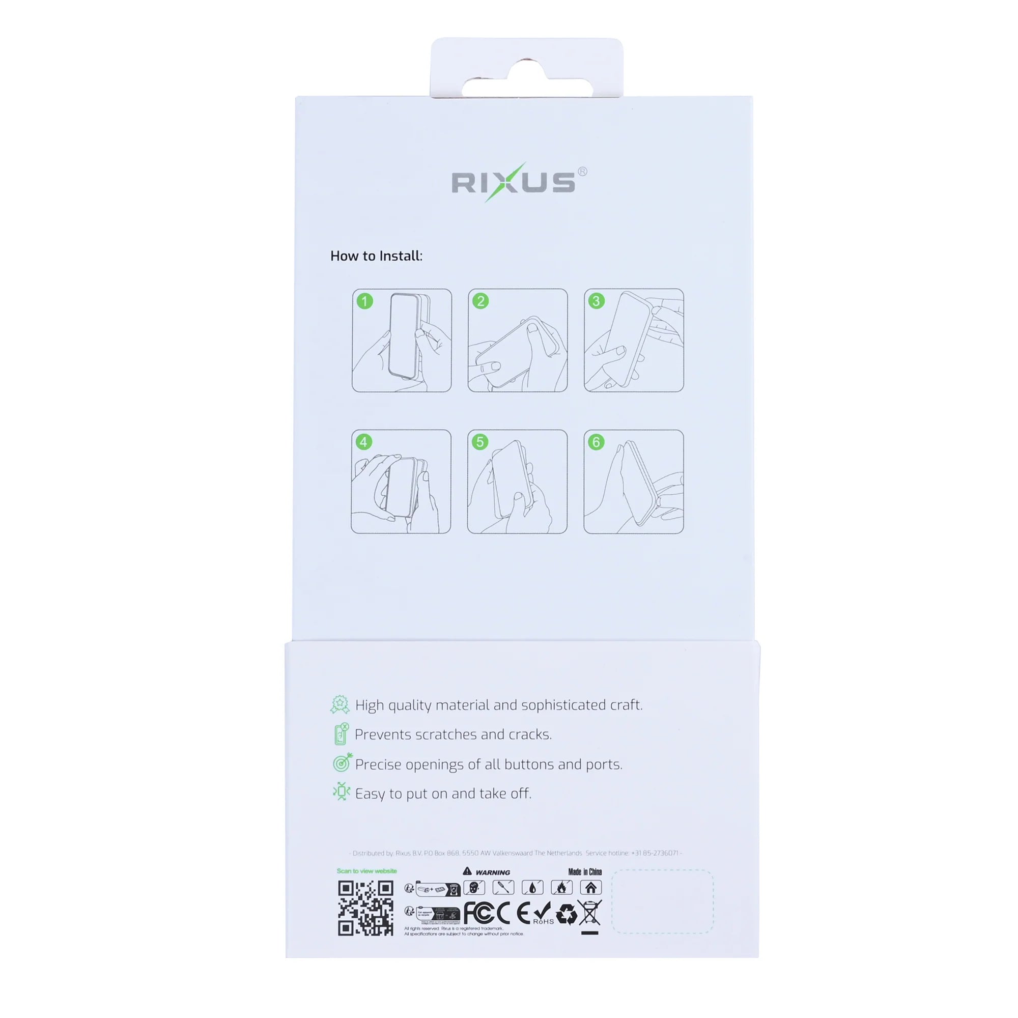 Rixus Mag Carbon MagSafe Hülle – iPhone 17 Pro Max, Titanium Schwarz - Phonebazaar
