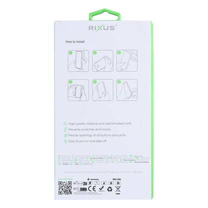 Rixus Anti-Burst Hülle Transparent – Samsung Galaxy Z Flip 7