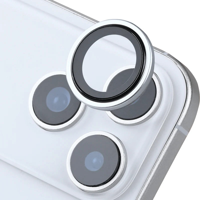 Rixus Metall Kamera Schutz – Tempered Glass für iPhone 17 Pro / 17 Pro Max