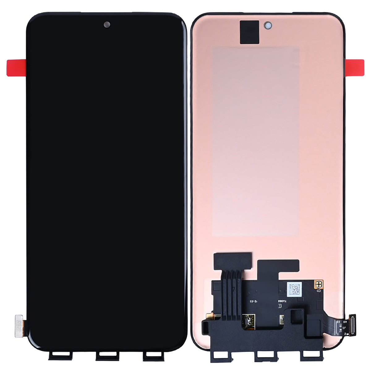 Oppo Reno13 Pro Display und Digitizer ohne Rahmen, Schwarz, OEM