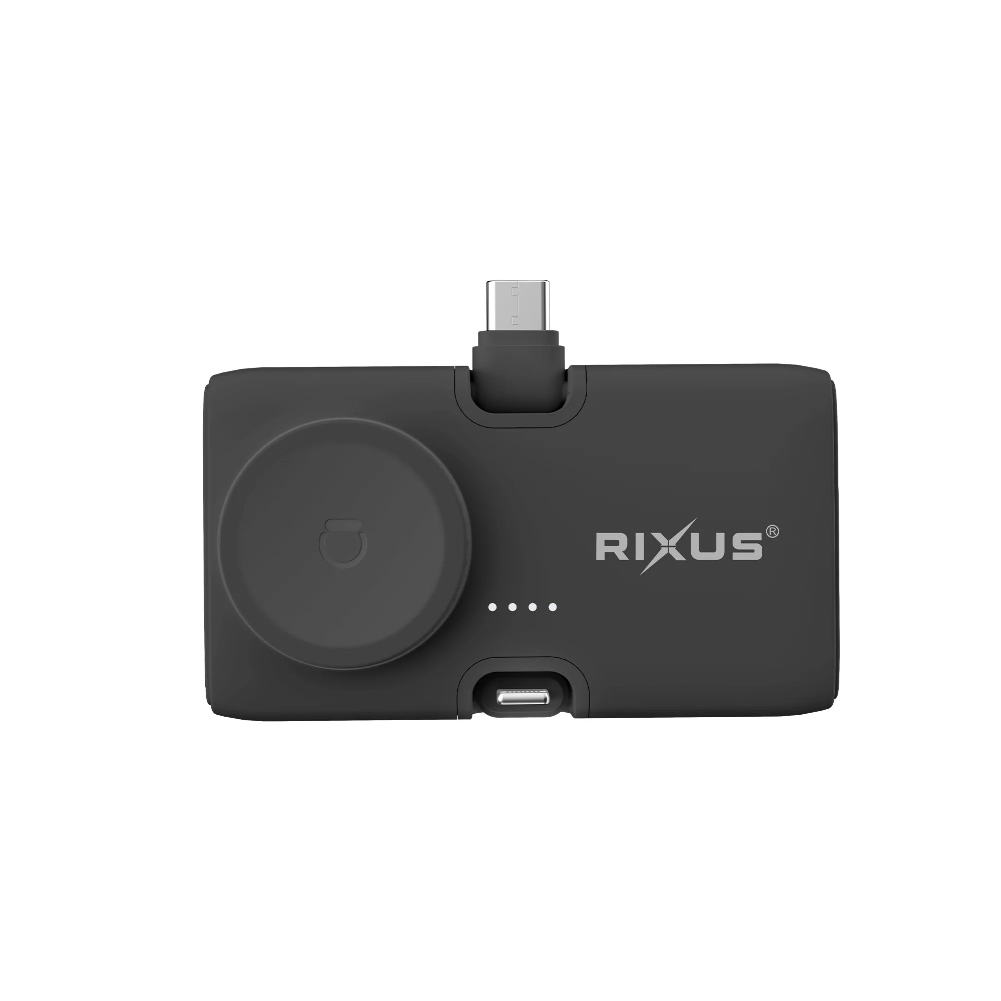 Rixus | Mini Click-On 3-in-1 Powerbank 4500mAh