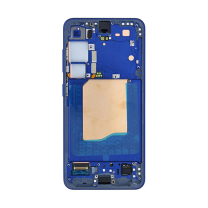 Samsung Galaxy S25 Display und Digitizer mit Rahmen Navy Service Pack - Phonebazaar