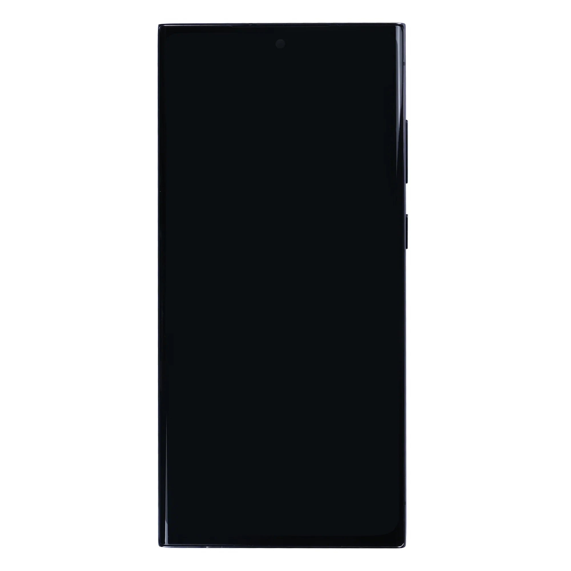 Samsung Galaxy S23 Ultra Display und Digitizer mit Rahmen Phantom Schwarz Soft-OLED - Phonebazaar