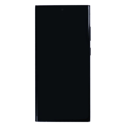 Samsung Galaxy S23 Ultra Display und Digitizer mit Rahmen Phantom Schwarz Soft-OLED - Phonebazaar