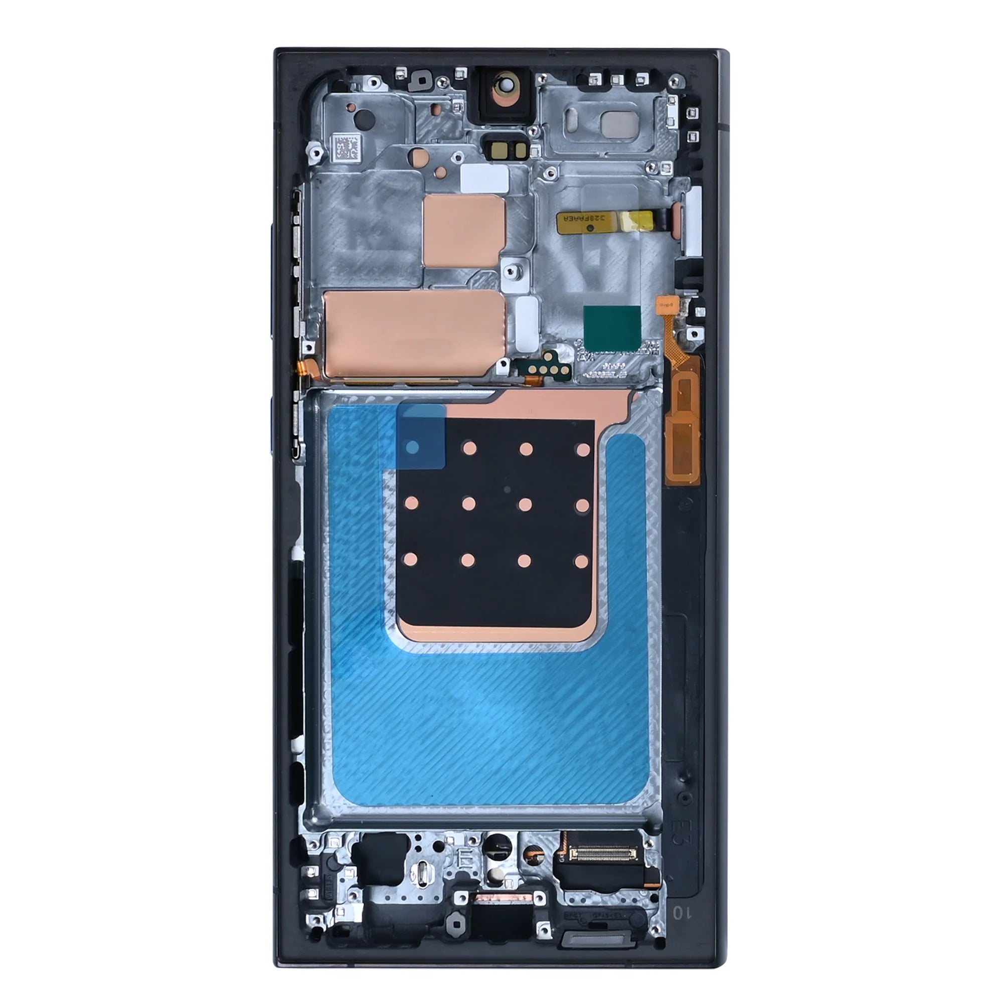 Samsung Galaxy S24 Ultra Display und Digitizer mit Rahmen Titan-Schwarz Soft-OLED - Phonebazaar