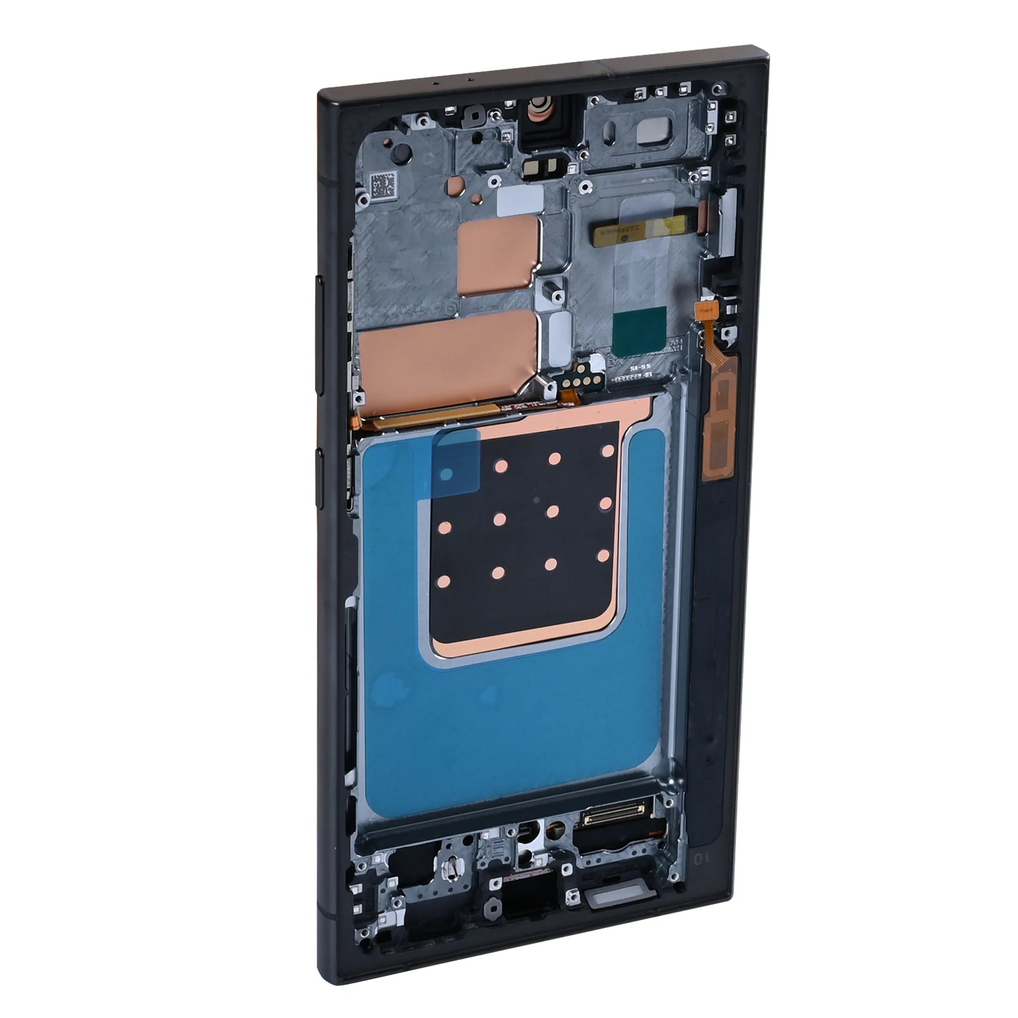 Samsung Galaxy S24 Ultra Display und Digitizer mit Rahmen Titan-Schwarz Soft-OLED - Phonebazaar
