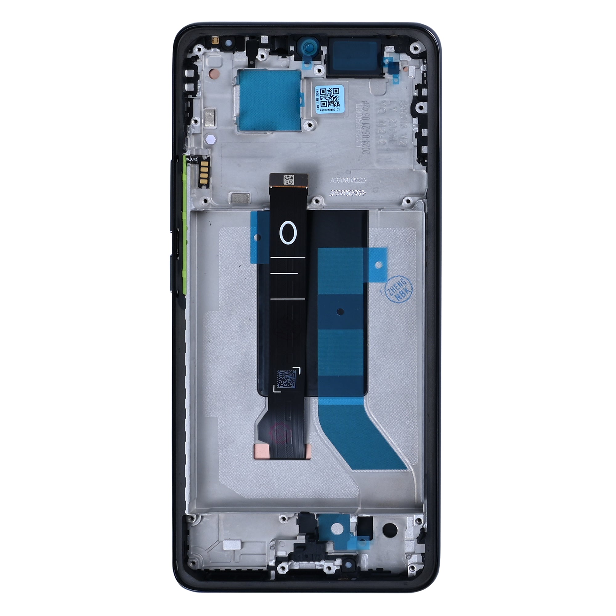 Xiaomi Redmi Note 14 Pro 5G Display und Digitizer mit Rahmen, Mitternachtsschwarz (OEM)