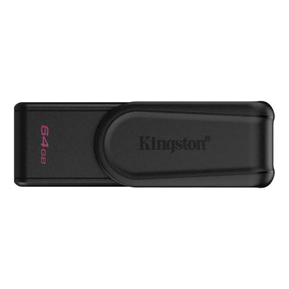 Kingston DataTraveler Exodia S 64GB USB-A 3.2 Flash Drive – Schwarz (Original)