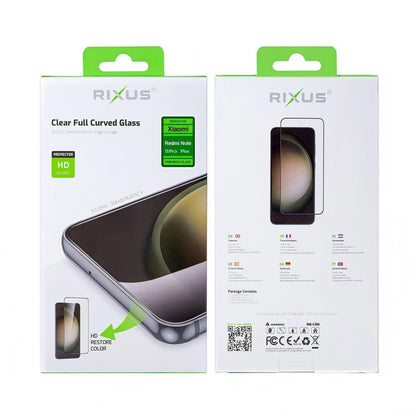 Rixus Clear HD Ultra Line Panzerglas für Xiaomi Redmi Note 15 Pro Plus