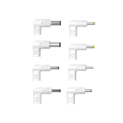 Rixus RXLC93 Universal Laptop Ladegerät 100W mit 8 Anschlüssen – Weiss