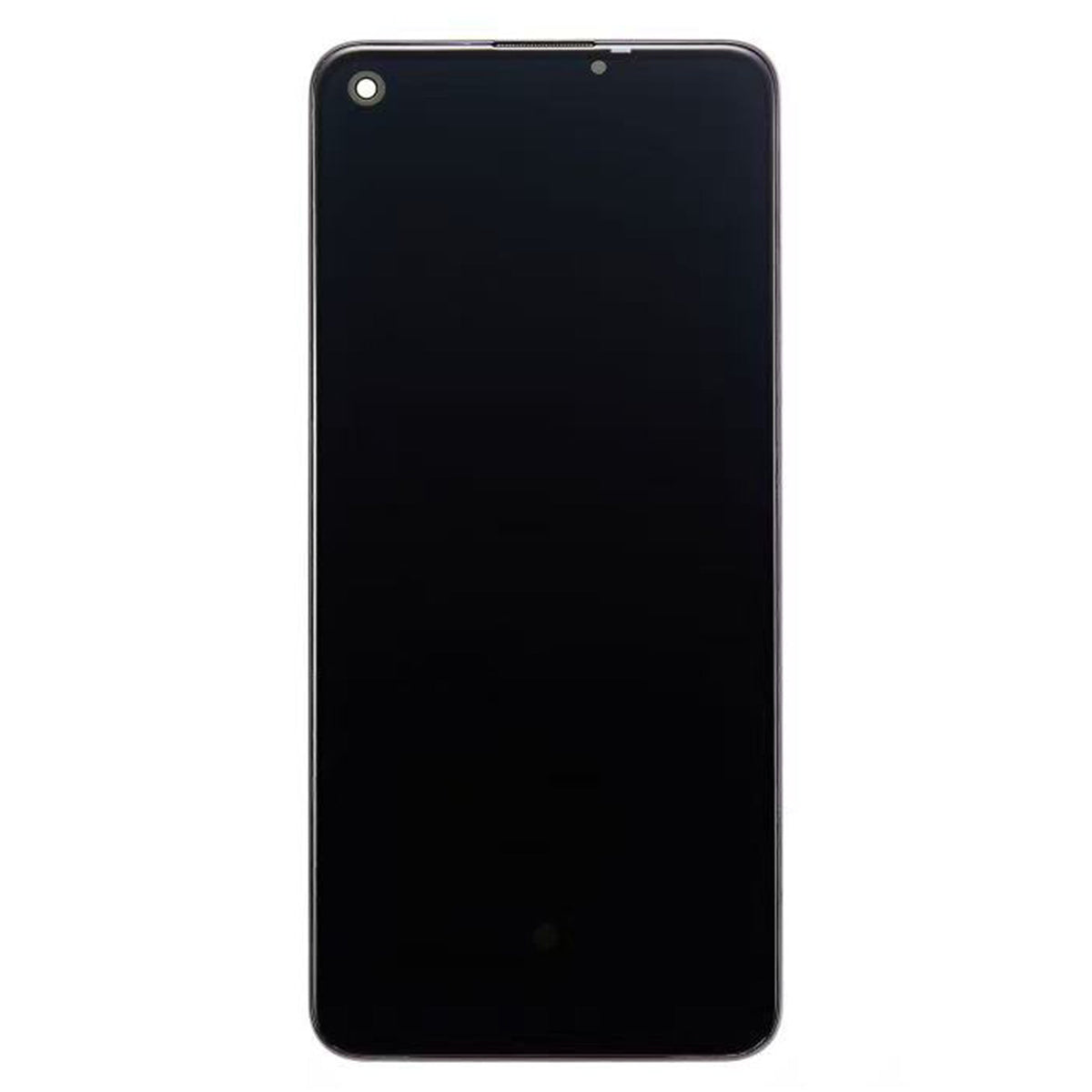 Oppo Reno6 Lite Display und Digitizer mit Rahmen, Schwarz, OEM