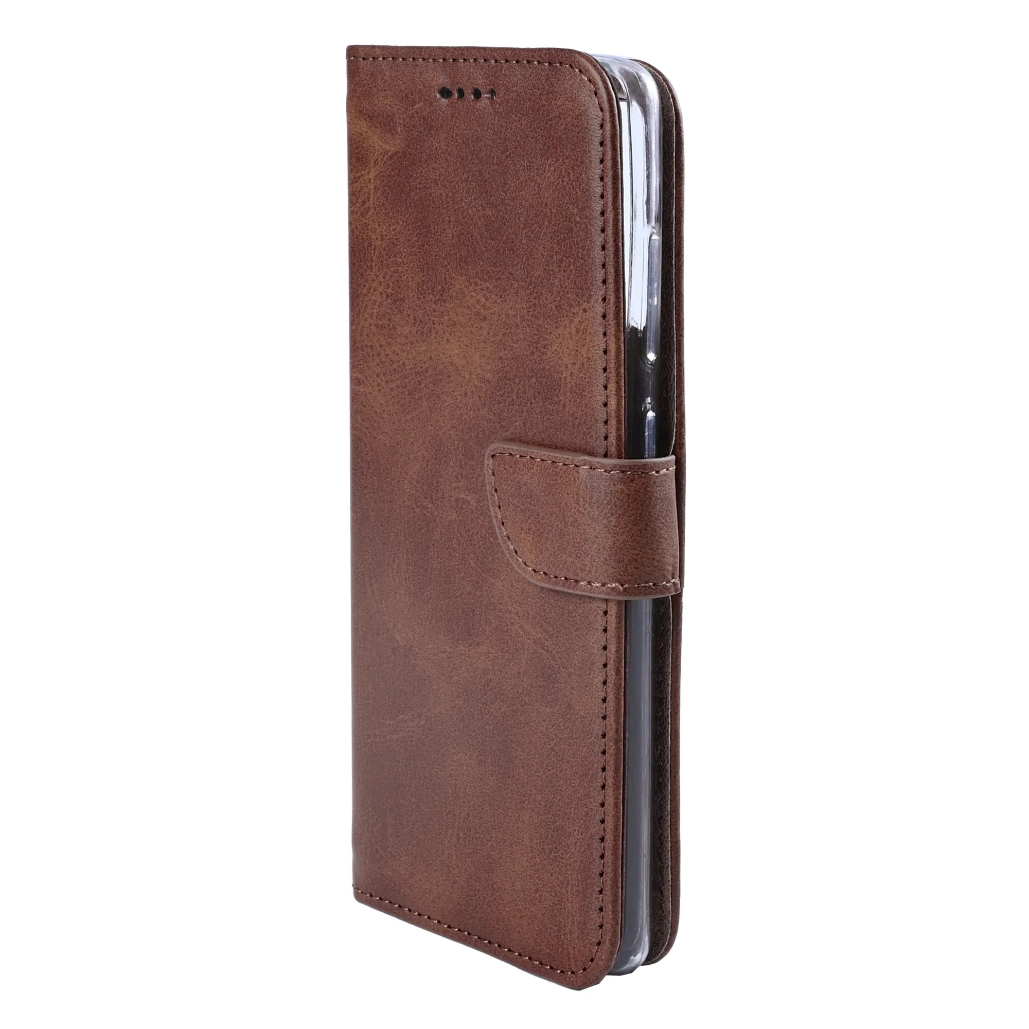 Rixus Book Case Wallet Case für Samsung Galaxy S26 Ultra Braun