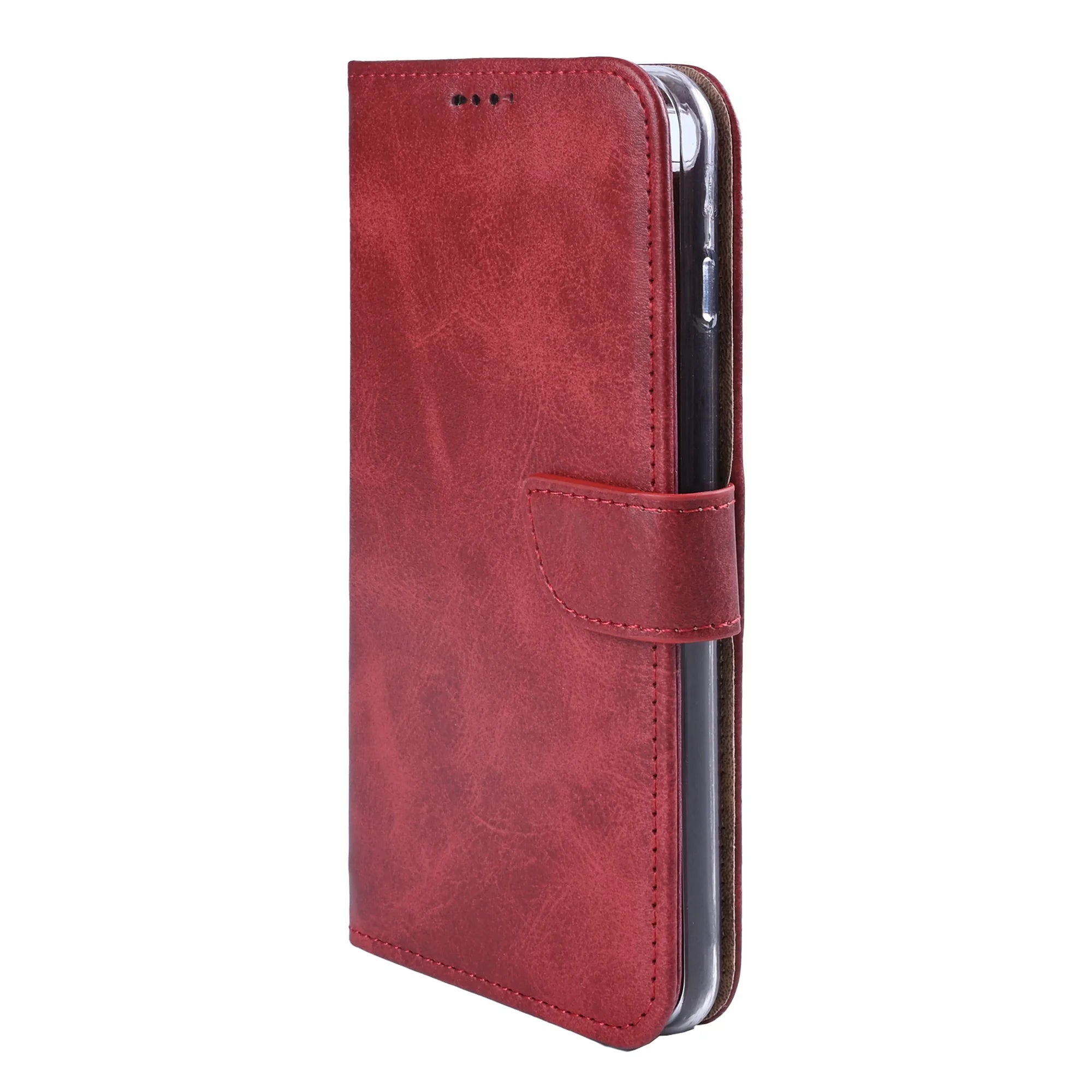Rixus Book Case Wallet Case für Samsung Galaxy S26 Ultra Rot