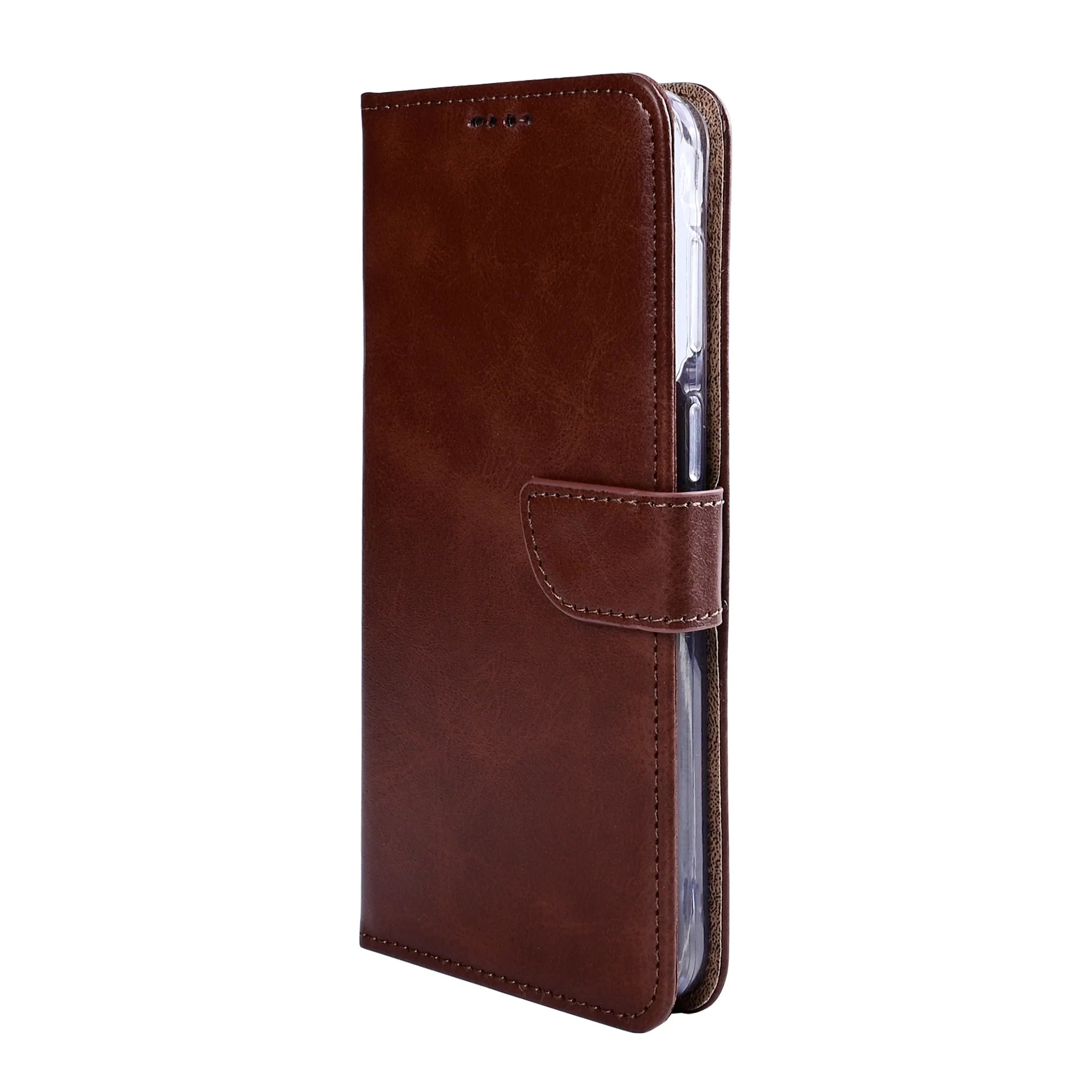 Rixus Book Case Wallet Case für Samsung Galaxy S26 Plus Braun