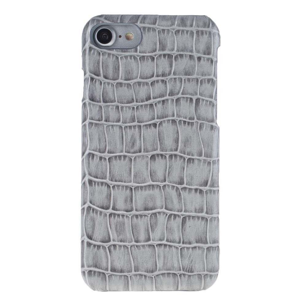 Trinity Echt Ledertasche Set iPhone 7 Beige
