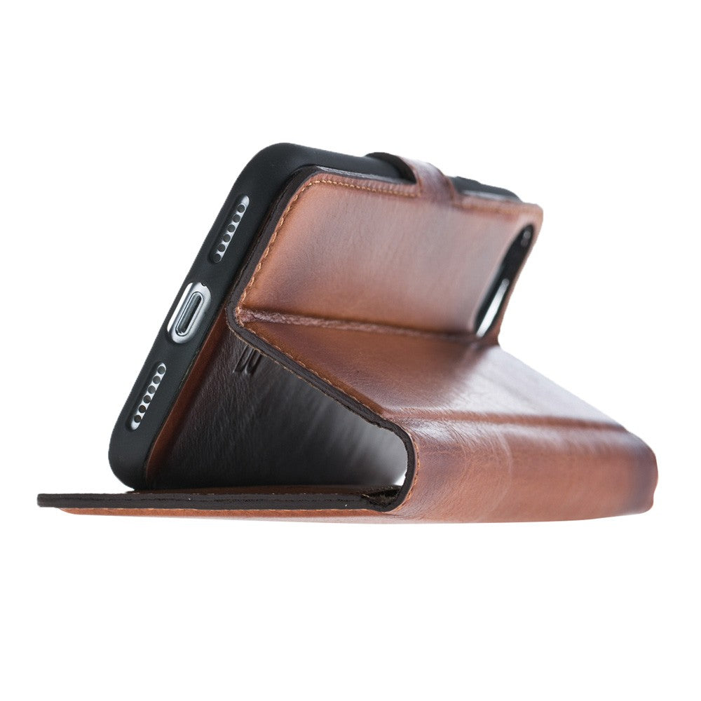 Bouletta Echt Leder Magic Wallet iPhone SE 2020 / 7 / 8 Braun