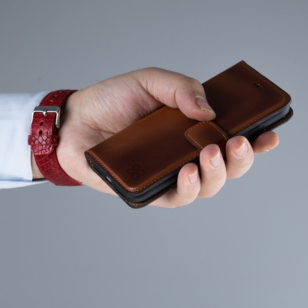Bouletta Echt Leder Magic Wallet iPhone SE 2020 / 7 / 8 Braun