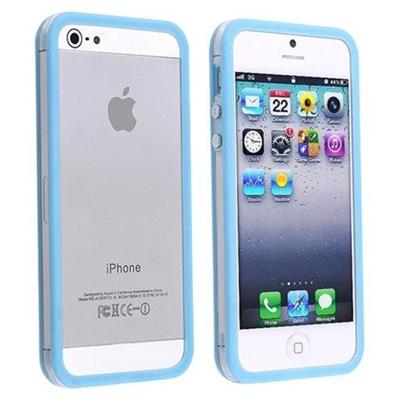 Bumper Baby Blau Transparent Schutz Hülle iPhone 5 / 5S
