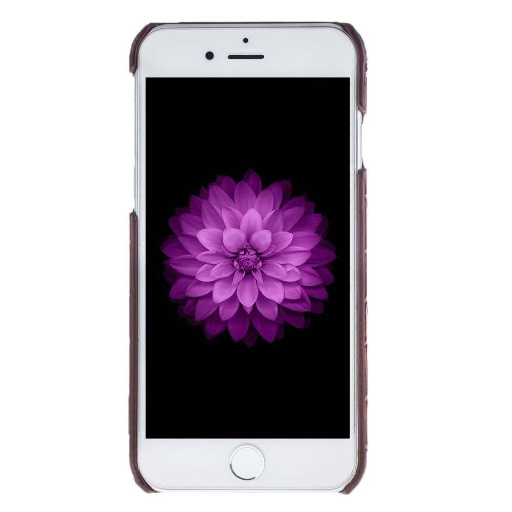 Trinity Echt Ledertasche Set iPhone 7 Rot