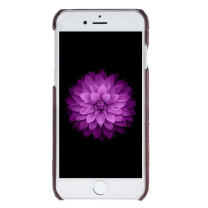 Trinity Echt Ledertasche Set iPhone 7 Rot