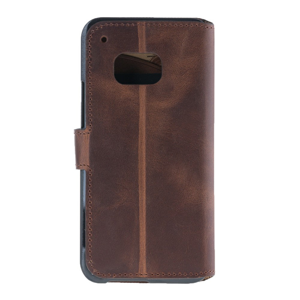 Bouletta Echt Leder BookCase M9 HTC