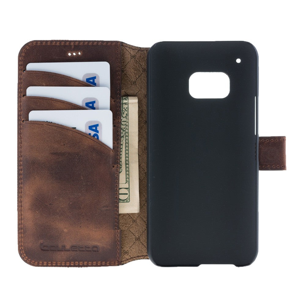 Bouletta Echt Leder BookCase M9 HTC