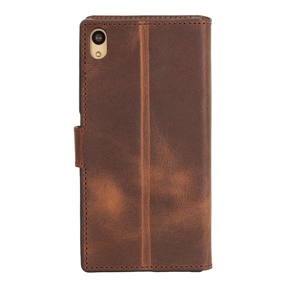 Bouletta Echt Leder BookCase Z5 Xperia