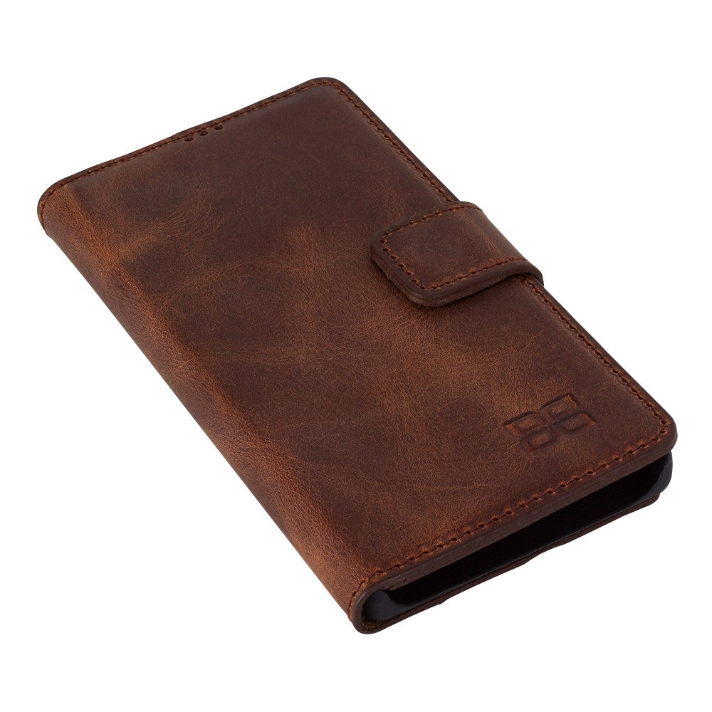 Bouletta Echt Leder BookCase Z5 Compact Xperia