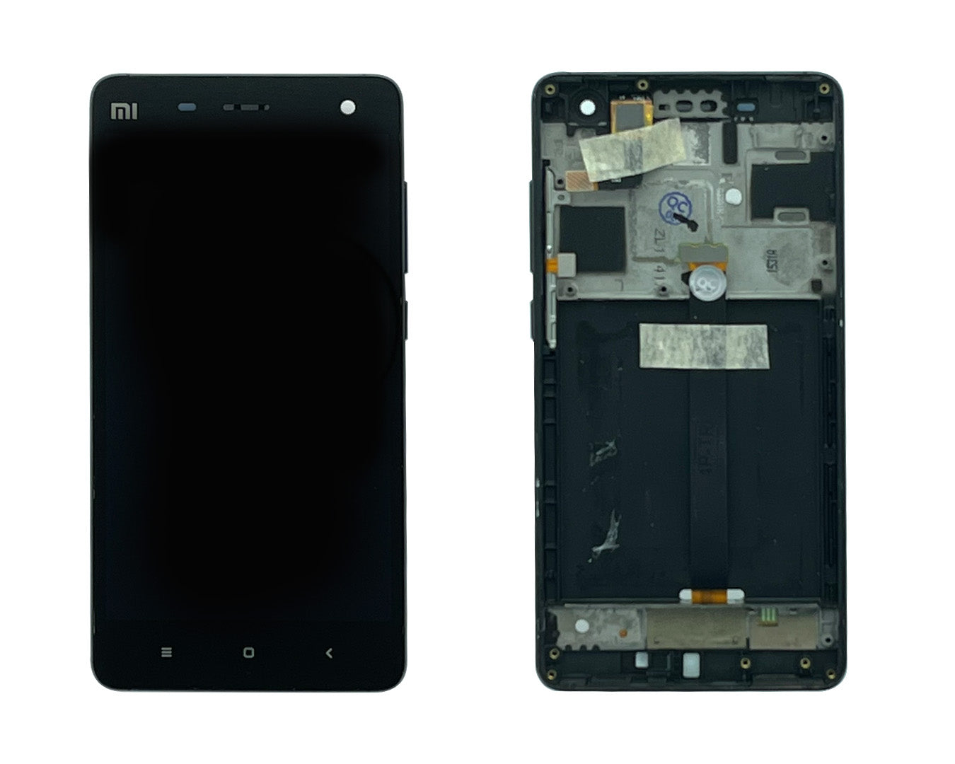 Xiaomi Mi 4 Display und Digitizer mit Rahmen, Schwarz, OEM
