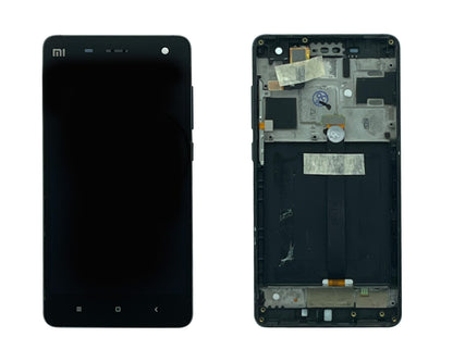 Xiaomi Mi 4 Display und Digitizer mit Rahmen, Schwarz, OEM