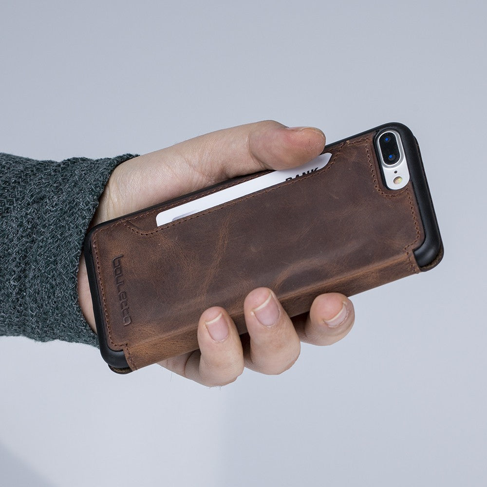 Bouletta Echt Leder iPhone 7 Plus Slim Book