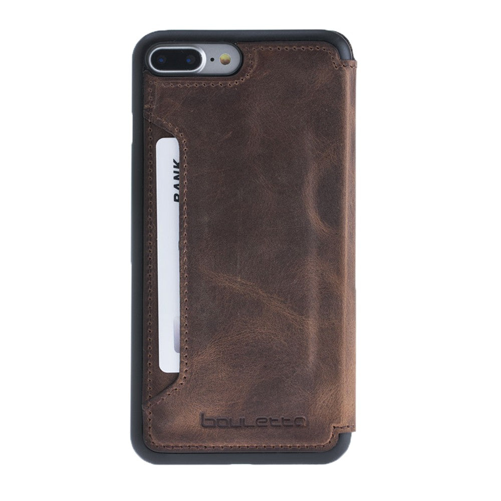 Bouletta Echt Leder iPhone 7 Plus Slim Book