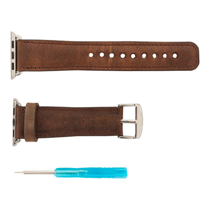 Bouletta ECHT LEDER Apple Watch 38 / 40mm Braun G2