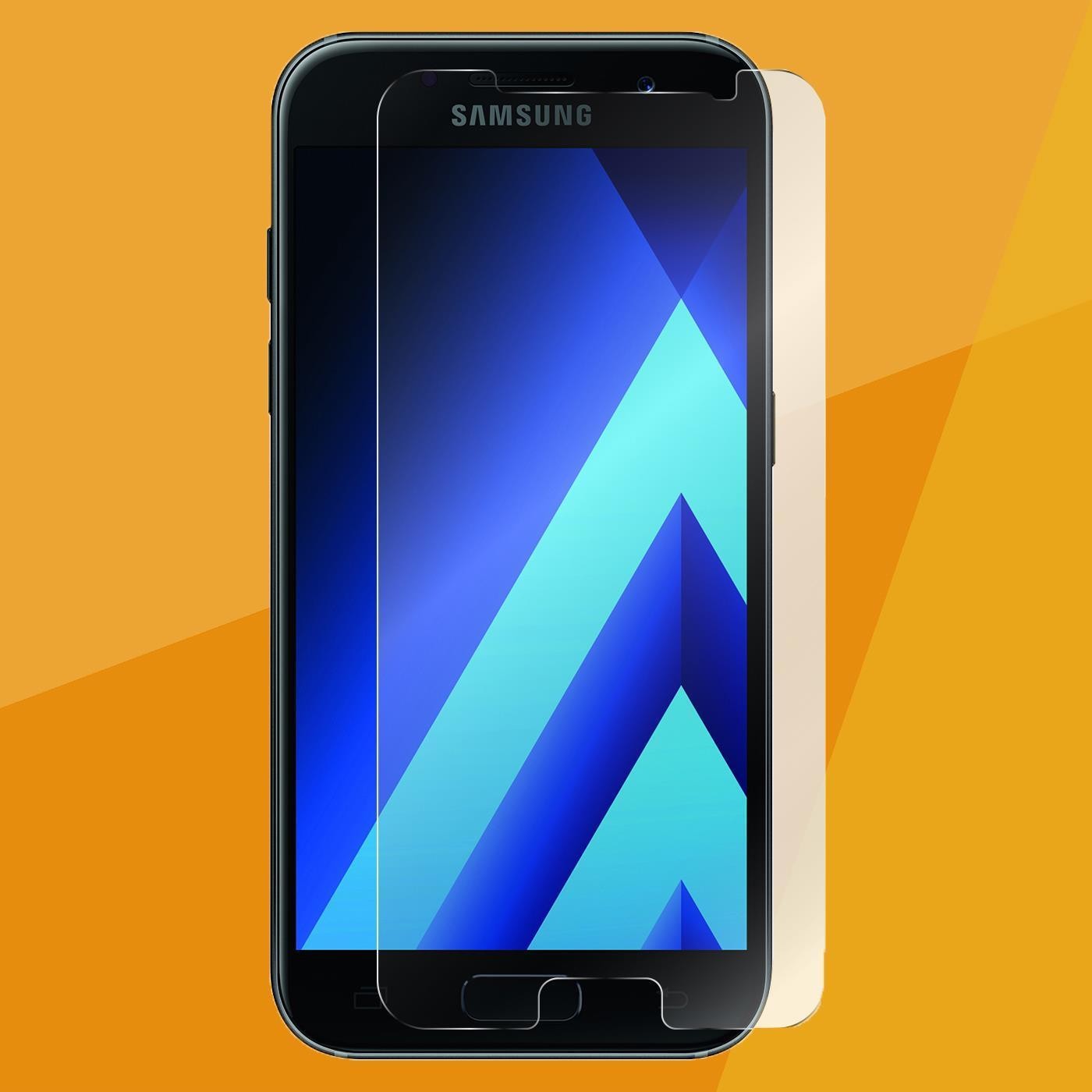 Galaxy A3 2017 9H Panzerglas Tempered Folie