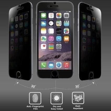 Privacy 9H Panzerglas Tempered iPhone 7, 8