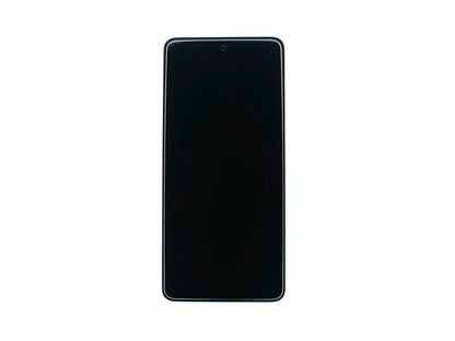 Samsung Galaxy A51 Display und Digitizer mit Rahmen Schwarz Service Pack